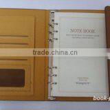 Pu Spiral Notebook With Metal Lock