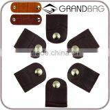 High Quality Gift Genuine Leather CLIPS Cable Tidy Data Cable Storage LEATHER CORD ORANGIZER thumbnail-1