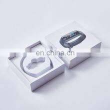 Custom Logo Smart Wearable Device Packaging Cardboard Watch Band Waist Smart Watch Packaging Box