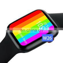 2021 New W26+ W26 Plus Smart Watch 1.75 Full Screen Touch Control Smart Watch Band W26+ Sport Watch Smart Bracelet PK T500 thumbnail-2