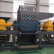 Aluminum Can Double Shaft Shredder Machine Metal Sheet Egg Tray Shredding Crusher Machine thumbnail-3