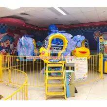 Guangdong Zhongshan Tai Le Tour Indoor and Outdoor Small and Medium-sized Playground Game Room Children's Rotating Small Aircraft Octopus Paul Blue Marine Theme Automatic Controlled Aircraft Rotating Lifting thumbnail-4