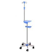 Mobile 4 hooks Infusion stand，IV pole, IV stand