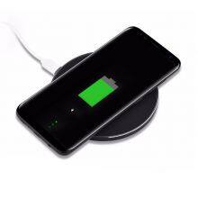 Best Sell Intelligent Match 10W 15W Fast Wireless Charger With Light Compatible With All Smart Mobile Phones thumbnail-3