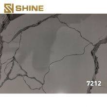 Luxury Modern Design Artificial Quartz Stone Slab Glossy Marble for Kitchen Villa Bedroom Hotel Bathroom Countertop thumbnail-3