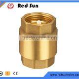 taizhou supplier HR6010 brass plastic core /brass core check valve