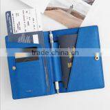 PU Leather Rfid Blocking Passport Holder With Pen Quality Choice thumbnail-2