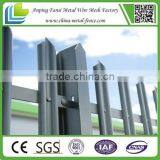 Landscape Edging Powder Coated Not to Rust Round or Triple Pointed Tops Galvanised or PVC Finished Galvanized Palisade Fence thumbnail-6