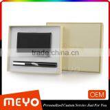 Luxury Metal Ball Point Pen and Leather Credit Card Case Holder Gift Set Quality Choice thumbnail-1