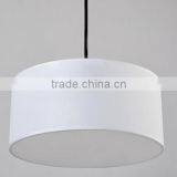 Dia 800 Round Fabric Chandelier With Black Metal thumbnail-1