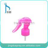 JD-202A Hyaline Rose Red Plastic Triger Sprayer Bottle Mini Bottle Sprayers thumbnail-1