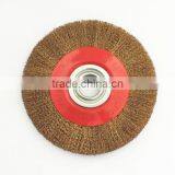 1500mm.wheel Brush With Brass Wire,stainless Steel Wire Wheel Brush thumbnail-5