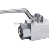 CJZQ Series Marine Two Way M30x1.5 Male Thread High Pressure Globe Ball Valve Dn08 thumbnail-4
