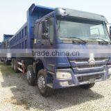 CHINA SINOTRUK Howo Truck 8X4 Heavy Duty Dump Truck for Sale thumbnail-6