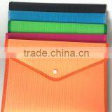 2016 New Fashion Factory Price A4, A5 File Pocket With Button thumbnail-4