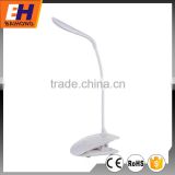 14 SMD Desk Lamp with a big clip, powered by rechargeable battery, BH-5094