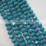 8mm Sales of color glass flat bead BZ059