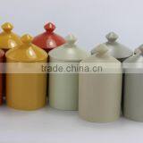 Natural Soy Scented Candle in Ceramic Jar With Matte Color thumbnail-6