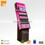 China Supplier New Product Free Standing Cardboard Magazine Display Racks