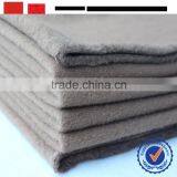 zhejiang textile TOPS fabric/270GSM fleece fabric plain dyed