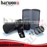 High-end Round Leather Poker and Dice Box for Sale