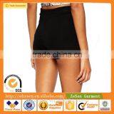 Girl's Custom Sexy Panties Black Hot Short Pants High Waisted Stretch Shorts For Women thumbnail-6