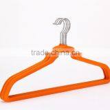 Flocked Clothes Hanger With Shoulder Pads HM-010 Quality Choice thumbnail-2