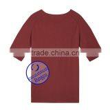 Custom OEM Raglan Sleeve Pocket T Shirt for Men thumbnail-2