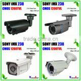 Outdoor Security Camera Systems 1200TVL 1/3"SONY IMX238+AVS05P Infrared IR Cut Waterproof CCTV Camera Varifocal Lens Camera thumbnail-3