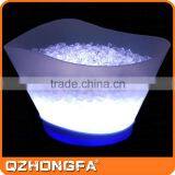 Plastic Battery Light up LED Ice Bucket Illuminated Ice Buckets thumbnail-1