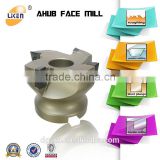 High speed Liken AHUB CNC tool Right angle shoulder Face milling cutters