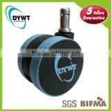 High Quality Frame and Ball Stem Swivel pu Caster Wheel Round thumbnail-2