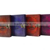 Many Color Leather Journal Embossed Journal With Metal Lock thumbnail-1
