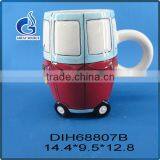 Delightful Pumpkin Carriage Design Custom Shape Coffee Mugs