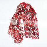 100% Polyester Fimo Pattern Fashion Scarf for Lady thumbnail-4