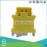 UTL JUT1-16PE Yellow Green Interconnection Screw Ground Terminal Block For Phoenix 2.5-25MM 101A thumbnail-2