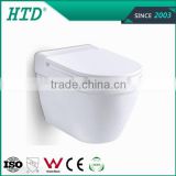 HTD-K812A New model geberit wall hung toilet P-trap 180mm