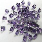 High Quality Amethyst Loose Cushion Cut Gemstones, Top Quality Gemstone