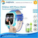 Real-time two way communication gps smart watch for kid child free Tracking APP