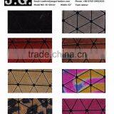 Wholesale Durable Shiny PU Glitter Leather Fabric for Shoe Making thumbnail-4
