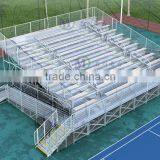 11 Rows Raised Deluxe Used Aluminum Bleachers for Sale With Wheelchair Ramp thumbnail-3