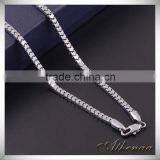 ATHENAA Platinum Plated Stereo Handsome Jewelry Men Necklace Designs thumbnail-3