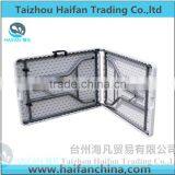 High Durable183cm Thicken Panel Adjustable Plastic Office Table for Meeting/hot Sell Office Plastic Folding Meeting Study Table thumbnail-1