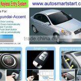 Push Button Start Car RFID Keyless Entry Remote Engine Start Smart Car Alarm System for Hyundai Accent thumbnail-1