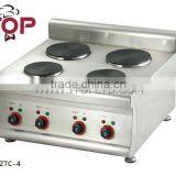 6.6kw Counter Top Electric 4-plate Cooker