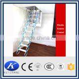 Retractable metal telescopic loft ladder folding, retractable stairs