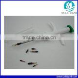 The Smallest 1.4X8mm Animal Microchip With Syringe