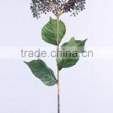 64 cm Plastic Hydrangea Spray With 4 Printed Leaves Artificial Flower thumbnail-5