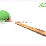 Wholesale Wooden Scrub Loofah Brush/Travel Size Wooden Body Bath Brush thumbnail-1