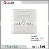LY-FP01 86 Type Systimax Face Plate for Rj45 Jack